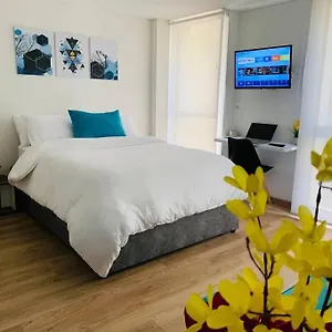 Apartment Lovely Loft Downtown - La Candelaria Bogota